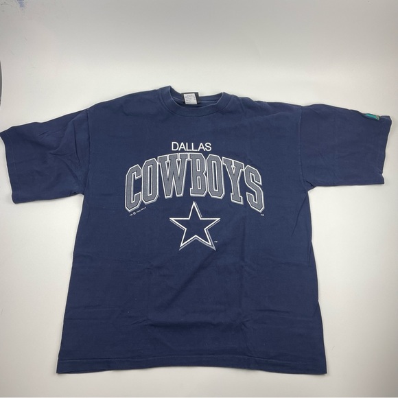 Vintage 1992 Dallas Cowboys T-Shirt Size XL Single Stitch NFL Football - Picture 1 of 9